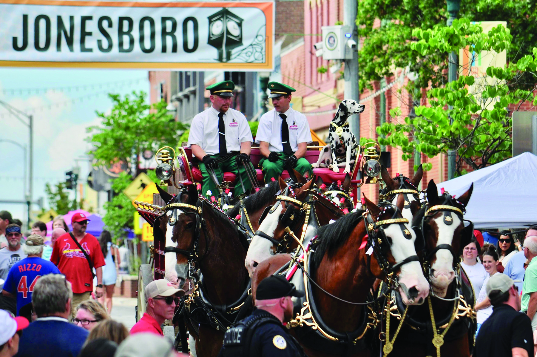 Downtown Jonesboro Hosts Patriotic Tribute