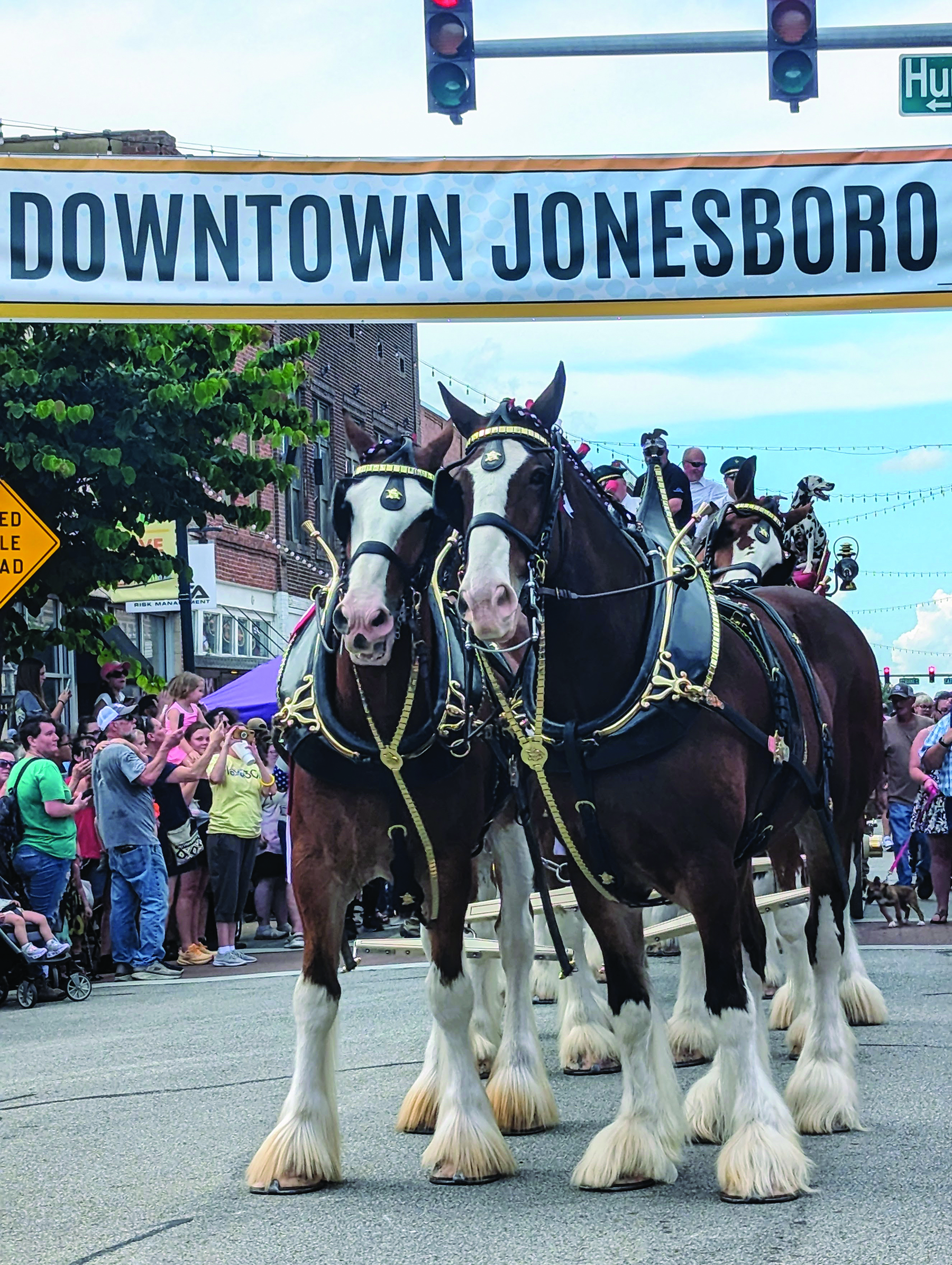 Downtown Jonesboro Hosts Patriotic Tribute